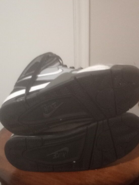 Nike Mens Air Flight Falcon 397204-022 Gray Basketball Shoes Sneakers Size 8